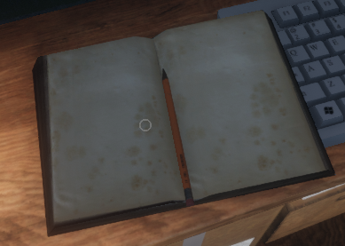 Phasmophobia Ghost Writing Book Phasmophobia ghost writing book open