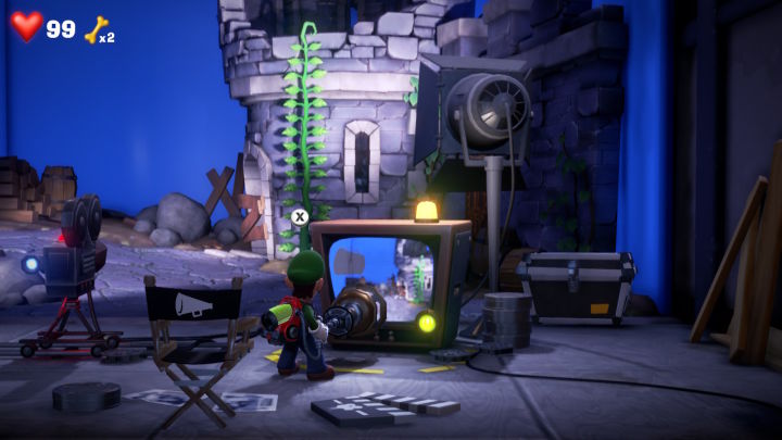 Luigis mansion 3 Castle Movie Set Luigis mansion 3 castle movie set with beanstalk