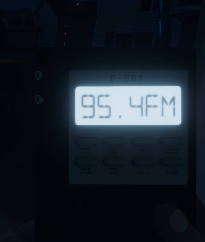 Phasmophobia Spirit Box Phasmophobia spirit box tuned to 95.4FM
