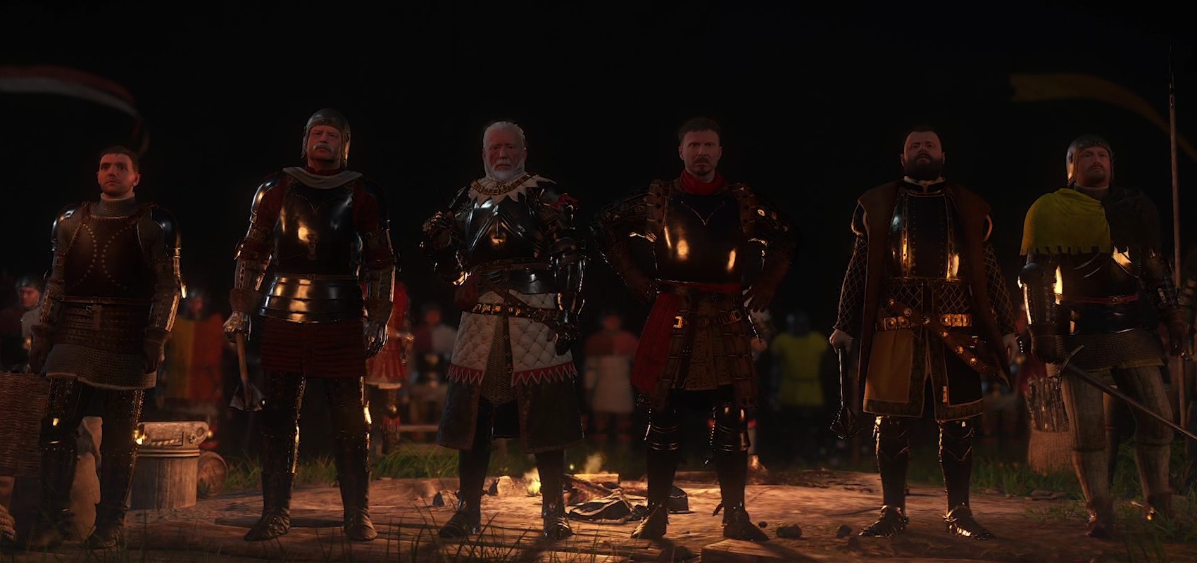 Kingdom Come Deliverance troops assembled for payback on fort Vranik
