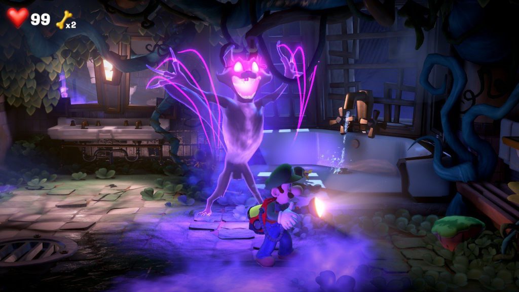 Luigis Mansion 3 Ready to Pounce Luigis mansion 3 giant ghost cat ready to pounce