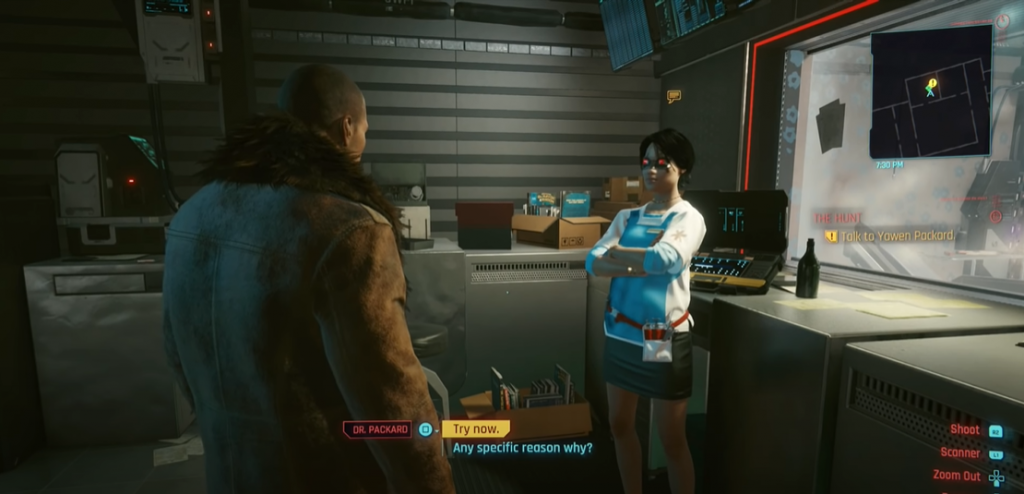 Cyberpunk 2077 Confronted by Yowen