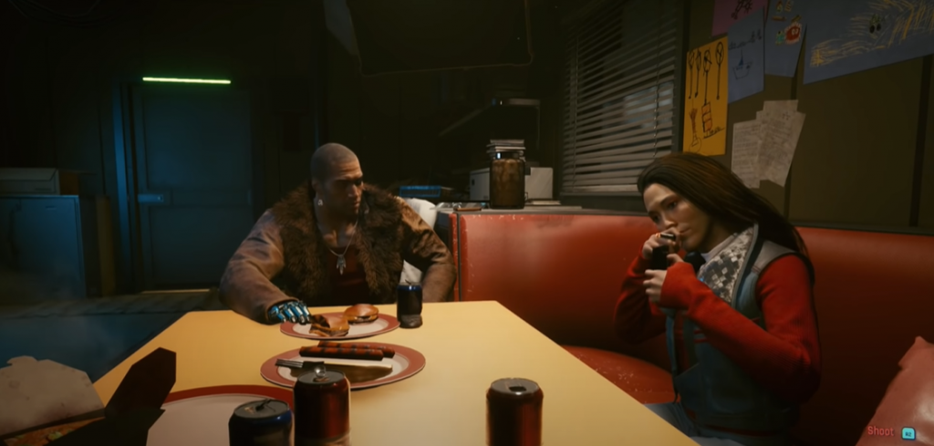 Cyberpunk 2077 Meeting River's Sister Cyberpunk 2077 River Ward and his sister Joss