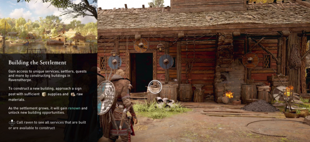 Assassin's Creed Valhalla Building the Settlement Assassin's Creed Valhalla England Building the settlement legend and tutorial