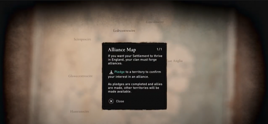 Assassin's Creed Valhalla Alliance Map Assassin's Creed Valhalla Alliance Map of England