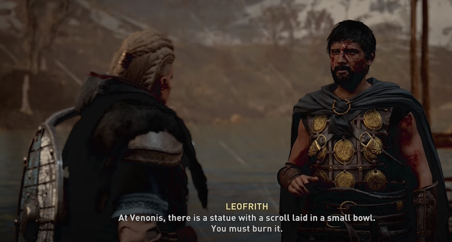 Assassin's Creed Valhalla Sparing Leofrith AC Valhalla sparing Leofrith