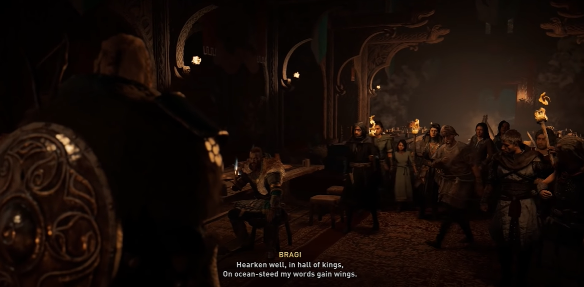 AC Valhalla Ending in the viking hall of Raventhorpe