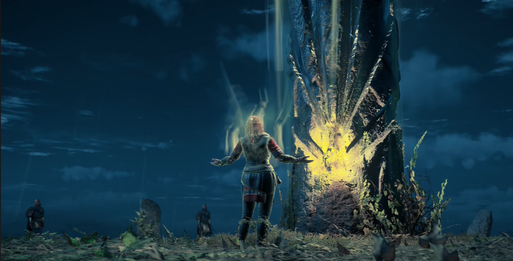 Assassin's Creed Valhalla Wrath of the Druids Ciara using druid magic