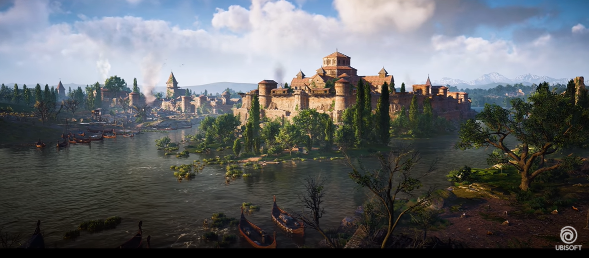 AC Valhalla Siege of Paris DLC view of Paris