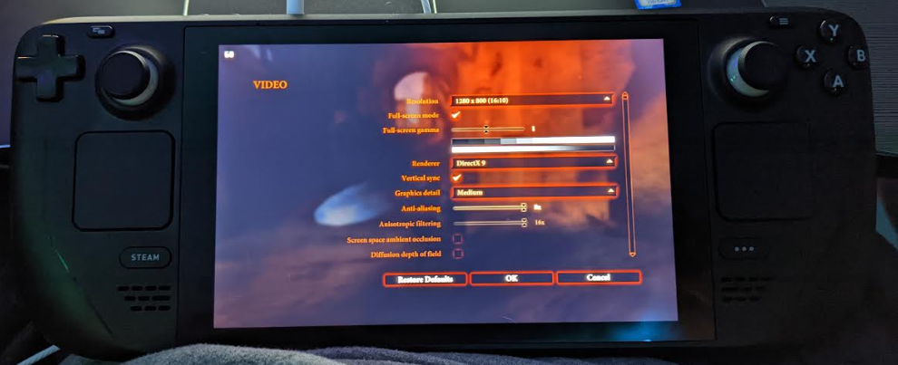 Change to DirectX 9 Dragon Age 2 setting to DirectX 9