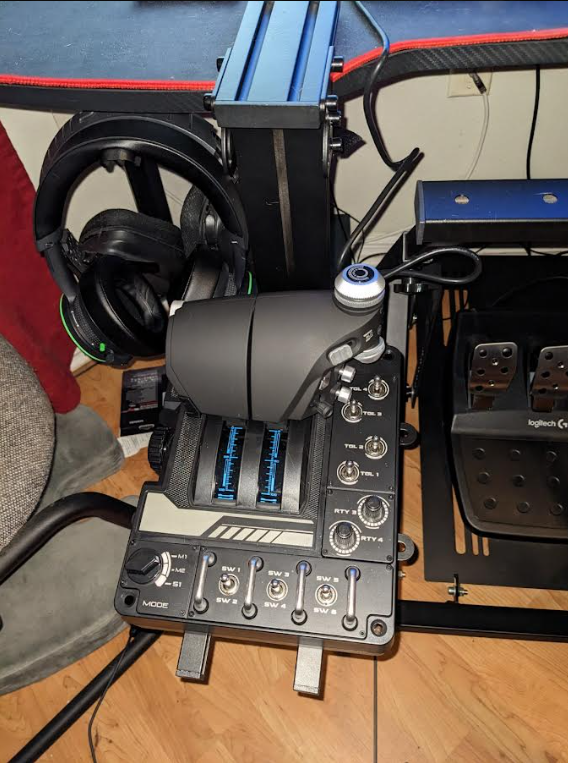 Logitech X 56 Throttle Desk Mounted