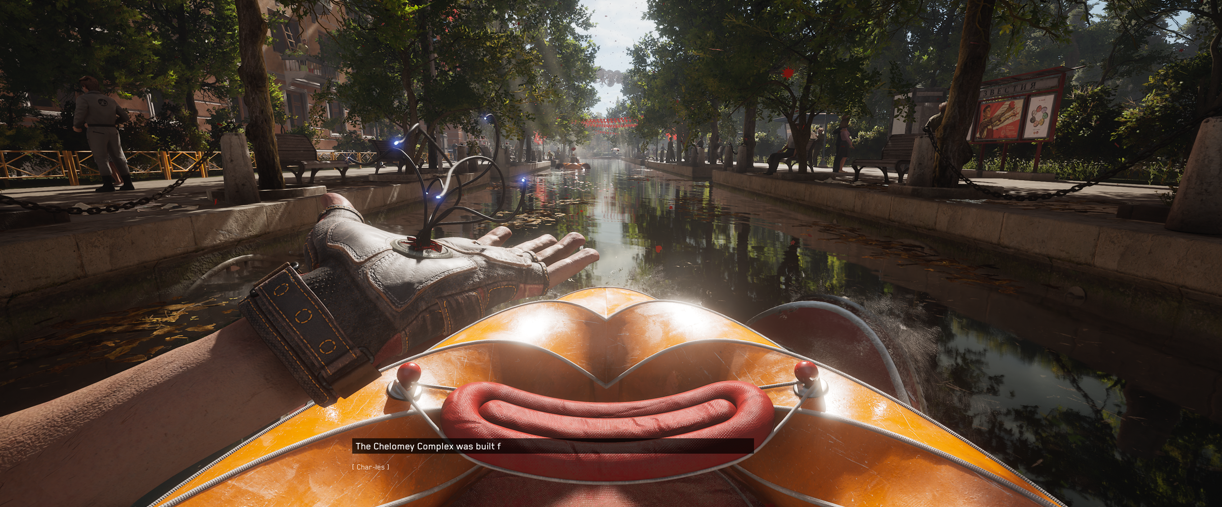 Atomic Heart game Boat Ride
