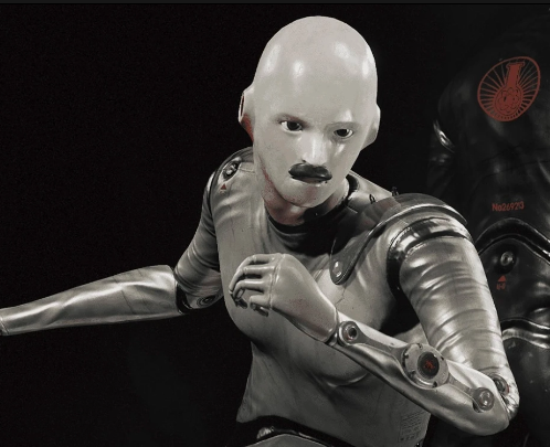 Atomic Heart Mustache Robots