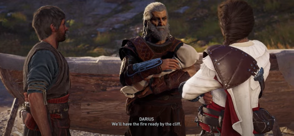 Assassin's Creed Nataka, Darius, Elpidios and Kassandra