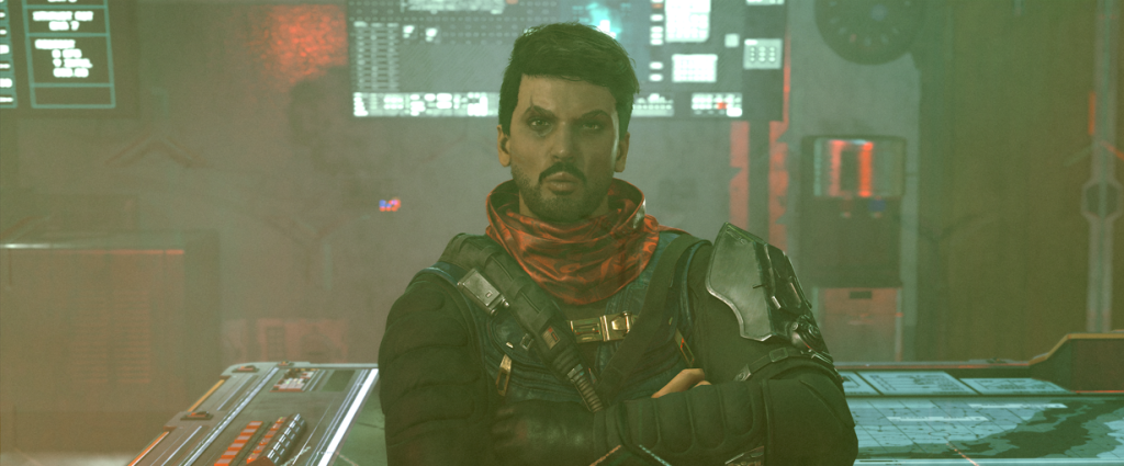 Meeting Delgado Starfield Crimson Fleet Leader Delgado