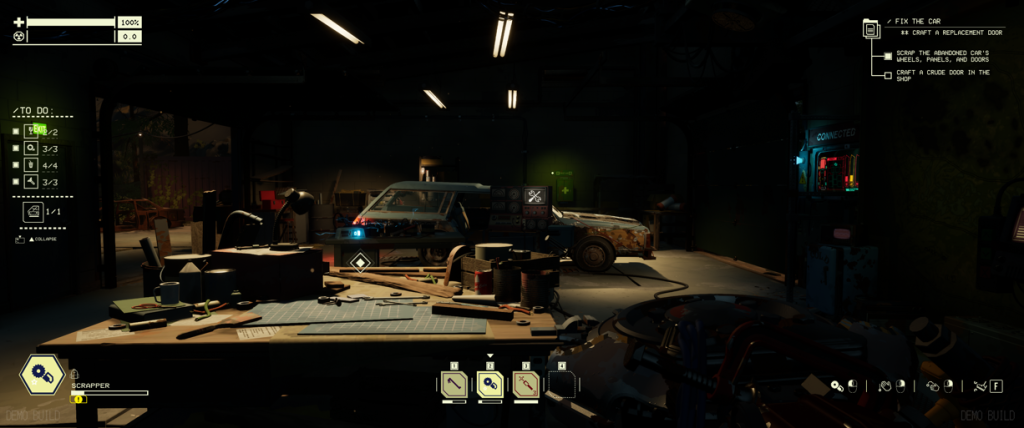 Pacific Drive garage