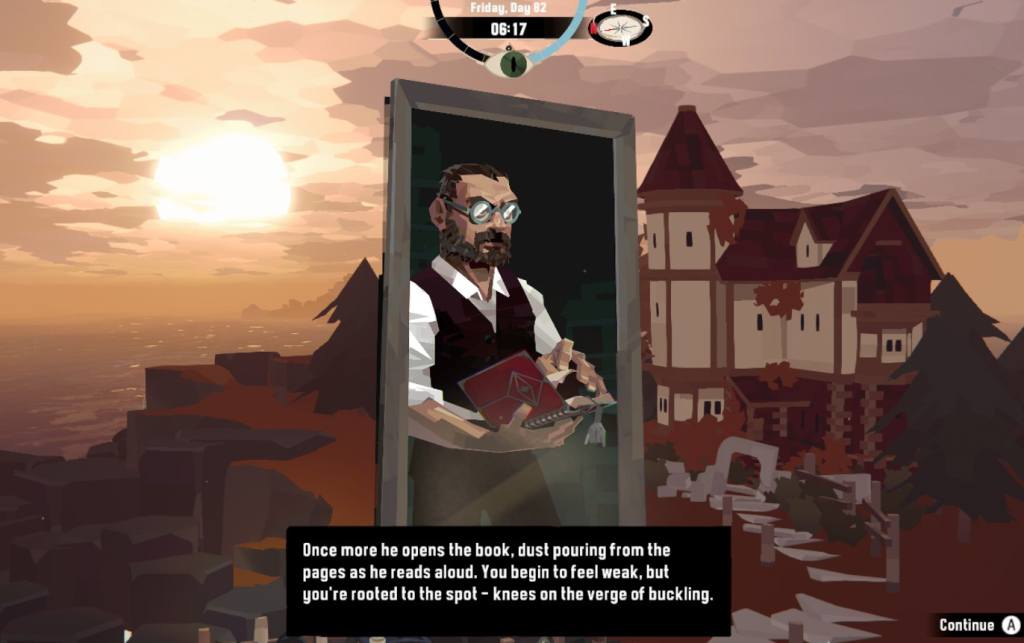 Mysterious Collector on Blackstone Isle