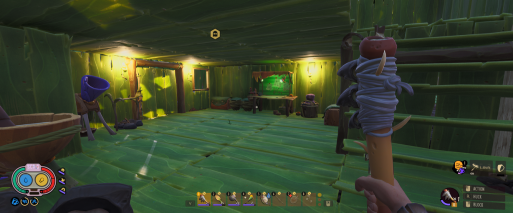 My Grass House First Floor First floor of my first Grounded grass house