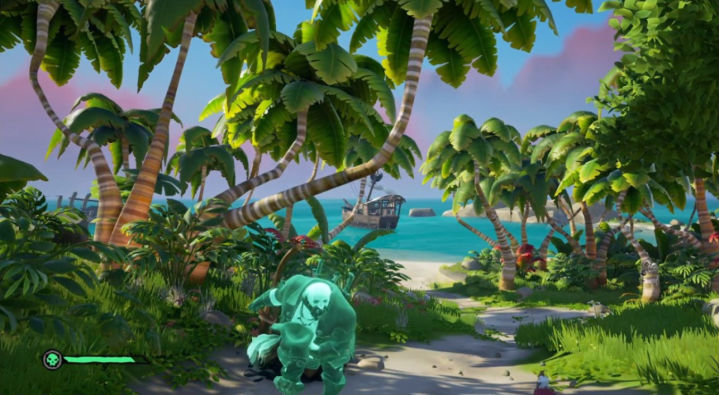 Completing the Tutorial Sea of Thieves Maiden Voyage tutorial mission