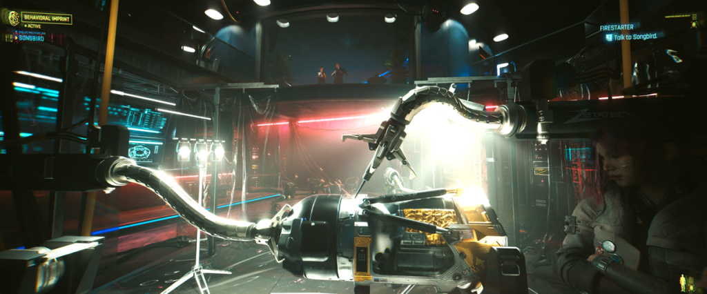 Hacking with Songbird Cyberpunk 2077 hacking the neural matrix with Songbird