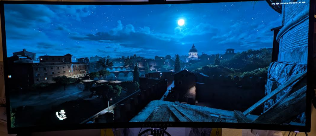 Vatican City Indiana Jones overlooking Vatican City at night