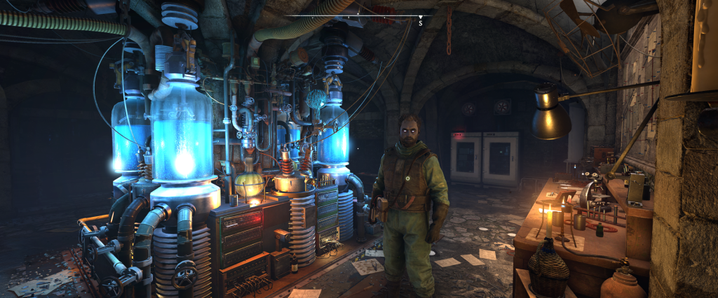 Dr. Holder Atomfall Dr. Holder in his secret laboratory