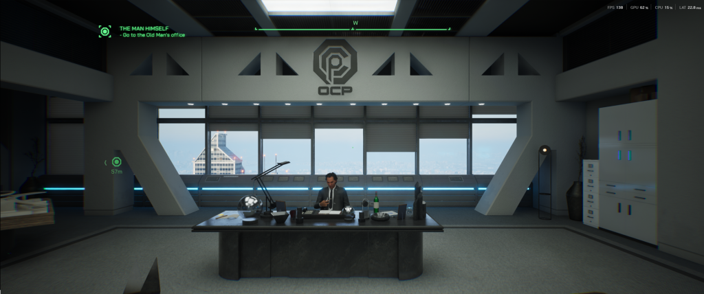 OCP CEO Robocop Rogue City OCP CEO office
