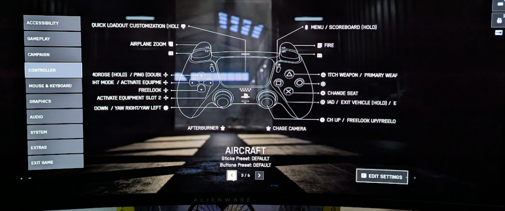 BF6 Aircraft Mapping Battlefield 6 gamepad mapping for aircraft