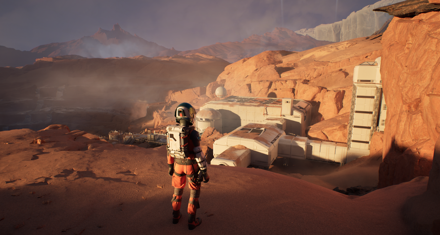 Aphelion Overlooking the Base